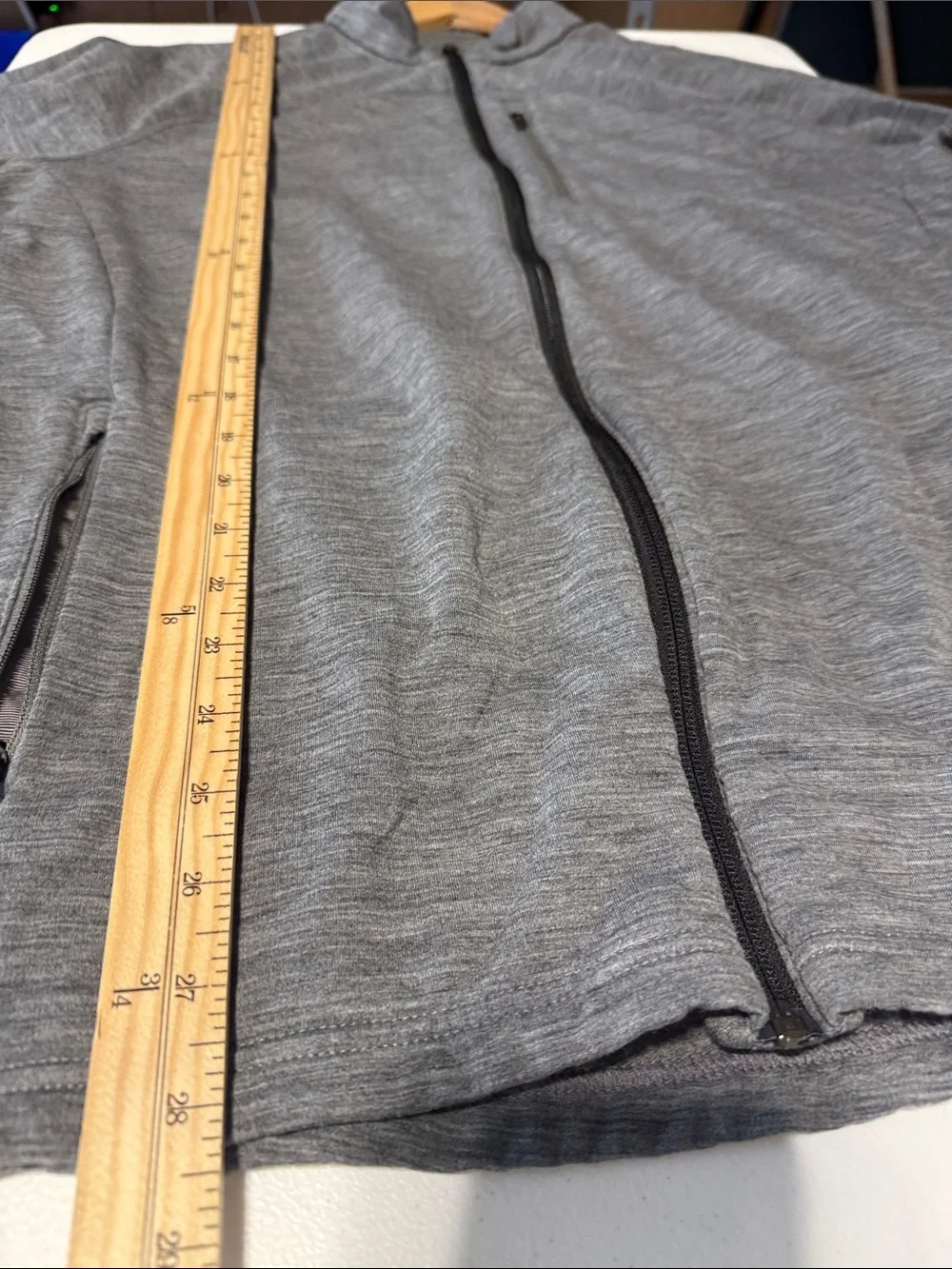 Icebreaker Gray Merino Men's XL Zip up jacket - Picture 6 of 10